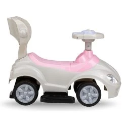 QKids Lolo Pink 2-in-1 Ride-on Loopauto QKIDS00006 -BabyWereldNederland qkids lolo pink 2 in 1 ride on loopauto qkids00006 3