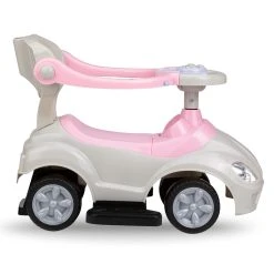 QKids Lolo Pink 2-in-1 Ride-on Loopauto QKIDS00006 -BabyWereldNederland qkids lolo pink 2 in 1 ride on loopauto qkids00006 4