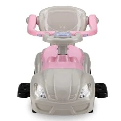 QKids Lolo Pink 2-in-1 Ride-on Loopauto QKIDS00006 -BabyWereldNederland qkids lolo pink 2 in 1 ride on loopauto qkids00006 5