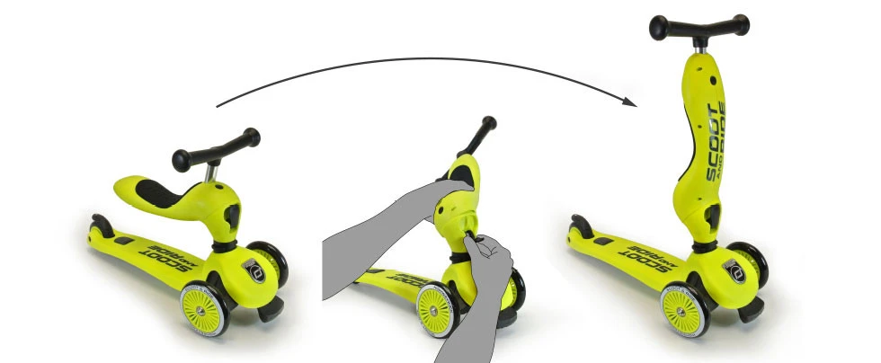 Scoot And Ride Rose Highwaykick 1 Step/Loopfiets SR-96270 4 Scoot And Ride Rose Highwaykick 1 Step/Loopfiets SR-96270 - Afbeelding 4