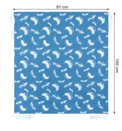 Sevibaby Blue Feathers Baby Hangmatje 576-91 7 Sevibaby Blue Feathers Baby Hangmatje 576-91 -BabyWereldNederland sevibaby blue feathers baby hangmatje 2