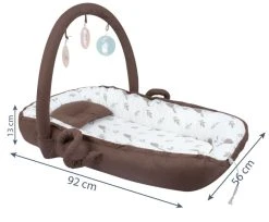 Sevibaby Brown Multifunctioneel Draagbaar Babynest 276-149 -BabyWereldNederland sevibaby brown multifunctioneel draagbaar babynest 276 149 5