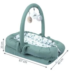 Sevibaby Green Reflux Multifunctioneel Draagbaar Babynest 275-92 -BabyWereldNederland sevibaby green reflux multifunctioneel draagbaar babynest 275 92 5