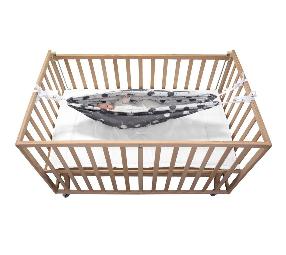 Sevibaby Grey Dandelion Baby Hangmatje 576-90 1 Sevibaby Grey Dandelion Baby Hangmatje 576-90