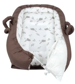 Sevibaby Brown Reflux Multifunctioneel Draagbaar Babynest 275-149 -BabyWereldNederland sevibaby nougat reflux multifunctioneel draagbaar babynest 275 149 4 1