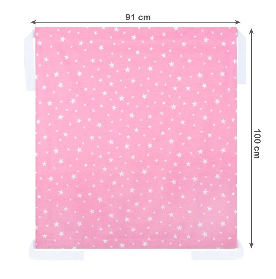 Sevibaby Pink Stars Baby Hangmatje 576-2 2 Sevibaby Pink Stars Baby Hangmatje 576-2 - Afbeelding 2