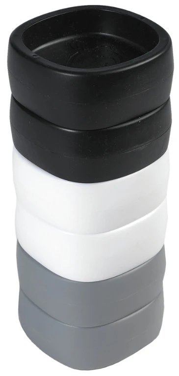 Spacebabies Bed Blocks Grey/wit/zwart SB009 1 Spacebabies Bed Blocks Grey/wit/zwart SB009