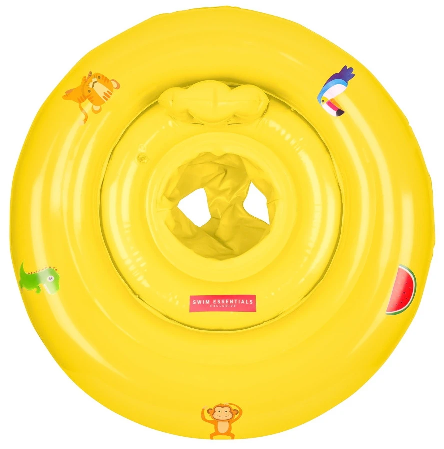 Swim Essentials Baby Float Geel 0-1 Jaar Zwemring 2 Swim Essentials Baby Float Geel 0-1 Jaar Zwemring - Afbeelding 2