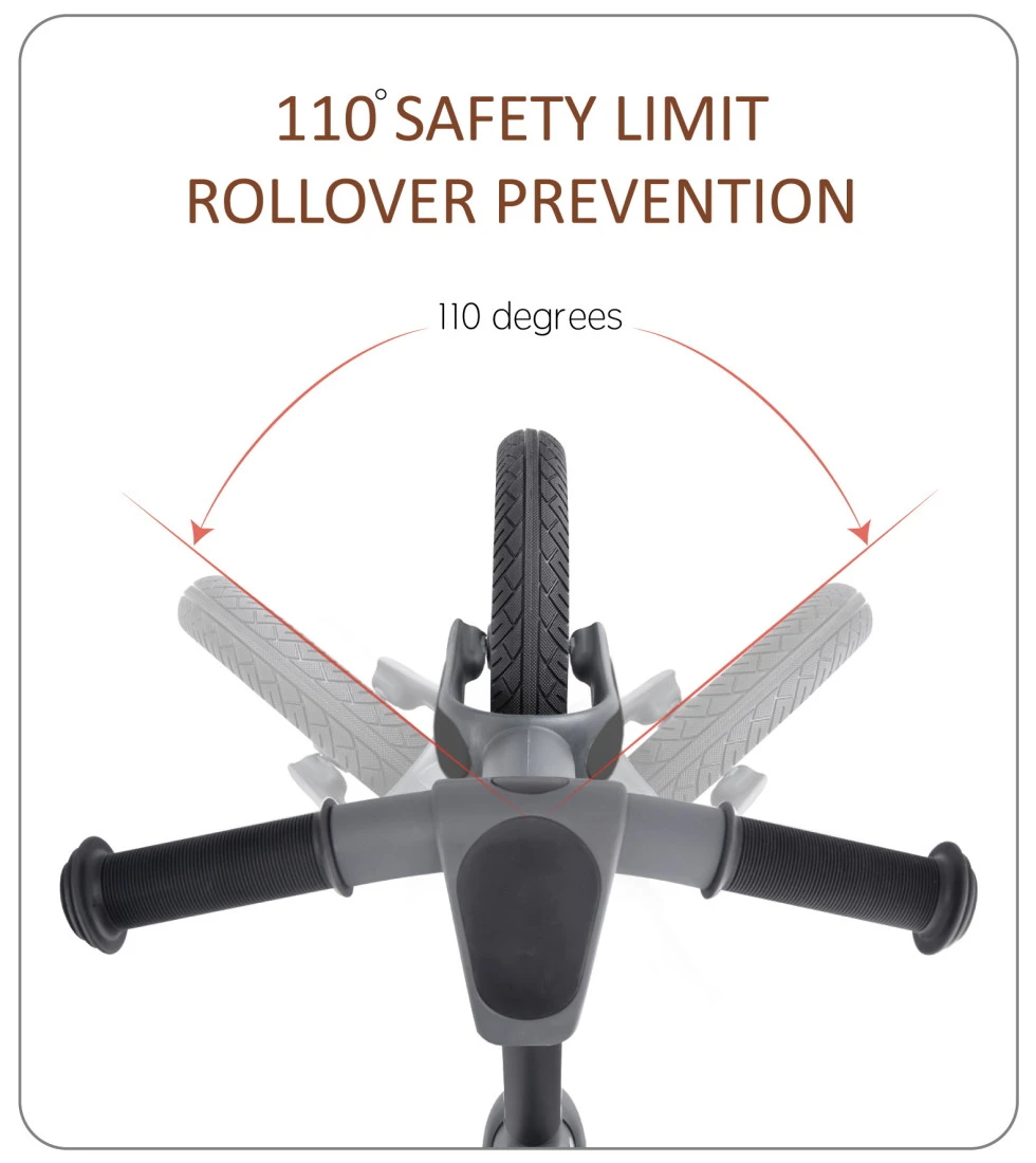 Topmark Manu Grijs Loopfiets T6078.GY0122 7 Topmark Manu Grijs Loopfiets T6078.GY0122 - Afbeelding 7