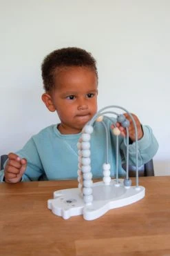 Tryco IJsbeer Houten Telraam TR-353002 -BabyWereldNederland tr 353002 tryco wooden polar bear abacus 03