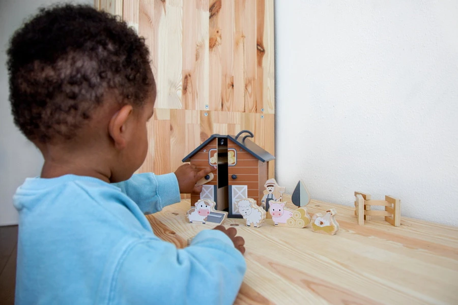 Tryco Inklapbare Houten Boerderij TR-353004 4 Tryco Inklapbare Houten Boerderij TR-353004 - Afbeelding 4