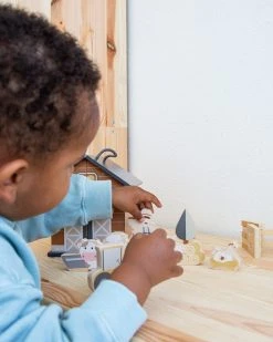 Tryco Inklapbare Houten Boerderij TR-353004 11 Tryco Inklapbare Houten Boerderij TR-353004 -BabyWereldNederland tr 353004 tryco wooden foldable farm 04