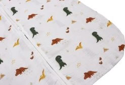 Blush & Blossom Dinosaurus 110 Cm Hydrofiel Slaapzak TR-BB443437 -BabyWereldNederland tr bb443437 blush blossom dinosaurus 110 cm sleeping bag 03