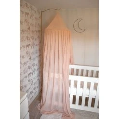 Tryco Goud Ovaal Sluierstandaard Met Voet TR-432104 -BabyWereldNederland tryco klamboe goud 03