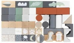 Tryco 50 Stuks Houten Blokken TR-353001 -BabyWereldNederland tryco 50 stuks houten blokken tr 353001 2