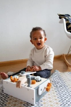 Tryco Houten Tafelmodel Werkbank TR-303010 12 Tryco Houten Tafelmodel Werkbank TR-303010 -BabyWereldNederland tryco houten tafelmodel 01