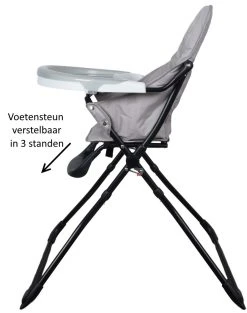 Ding Nemo Zwart Kinderstoel 6200 8 Ding Nemo Zwart Kinderstoel 6200 -BabyWereldNederland voetensteun goed