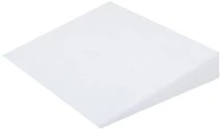 Zaffiro Wit Badstof Groot Hellend Vlak Kussen 60 X 37 X 7 Cm 20025