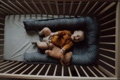 Zaffiro Graphite Leaves Babynest 0985 -BabyWereldNederland zaffiro babynest2 4