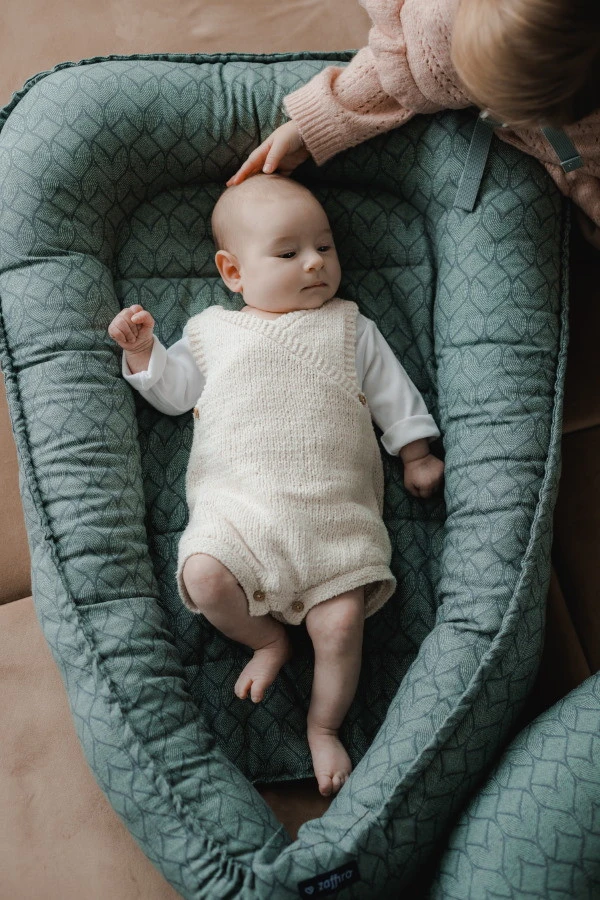 Zaffiro Geo Blue Steel Babynest 9972 2 Zaffiro Geo Blue Steel Babynest 9972 - Afbeelding 2