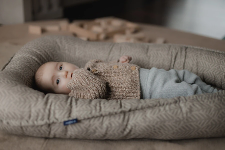 Zaffiro Geo Blue Steel Babynest 9972 4 Zaffiro Geo Blue Steel Babynest 9972 - Afbeelding 4