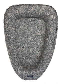 Zaffiro Organic Grey Katoen Babynest