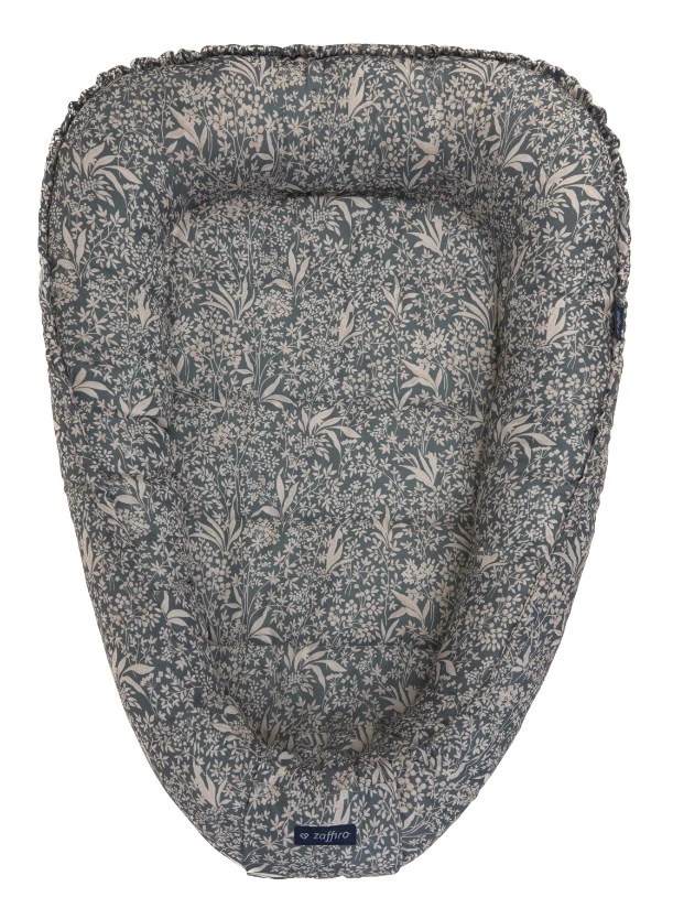 Zaffiro Organic Grey Katoen Babynest 1 Zaffiro Organic Grey Katoen Babynest