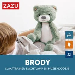 Zazu Brody De Beer Blauw Slaaptrainer ZA-BRODY-02 -BabyWereldNederland zazu brody de beer blauw slaaptrainer sfeer 9