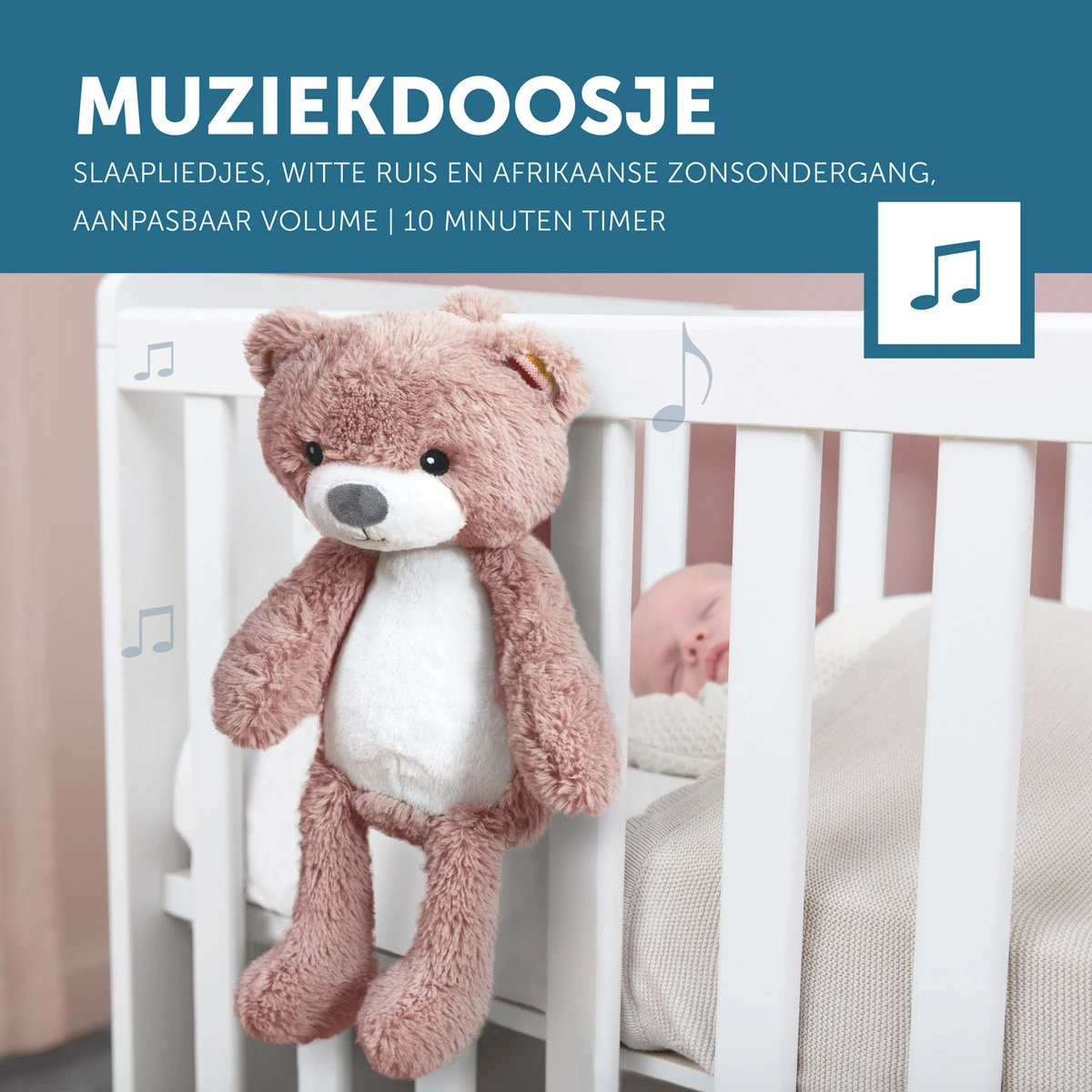 Zazu Brody De Beer Roze Slaaptrainer ZA-BRODY-03 14 Zazu Brody De Beer Roze Slaaptrainer ZA-BRODY-03 - Afbeelding 14