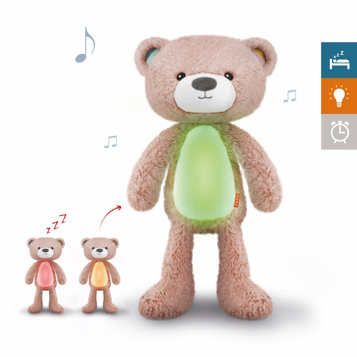 Zazu Brody De Beer Roze Slaaptrainer ZA-BRODY-03 3 Zazu Brody De Beer Roze Slaaptrainer ZA-BRODY-03 - Afbeelding 3