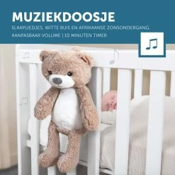 Zazu Brody De Beer Taupe Slaaptrainer ZA-BRODY-01 -BabyWereldNederland zazu brody de beer taupe slaaptrainer sfeer 5