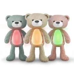 Zazu Brody De Beer Taupe Slaaptrainer ZA-BRODY-01 -BabyWereldNederland zazu brody de beer taupe slaaptrainer za brody 01 1